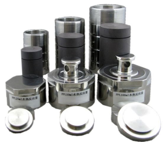 霍桐儀器對位聚苯(PPL)水熱反應(yīng)釜實物圖